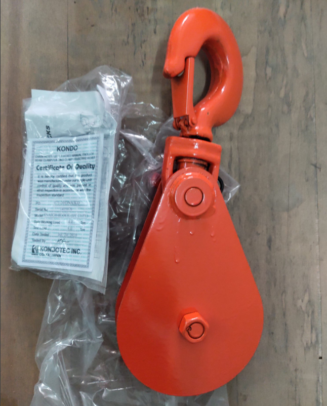 Puly - Ròng Rọc Móc Cẩu 2 Tấn - KONDOTEC - Nhật Bản