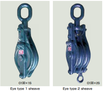 Puly - Ròng Rọc (0.5-7.5)Tấn Móc Mắt Xích  Kondotec Nhật Bản
