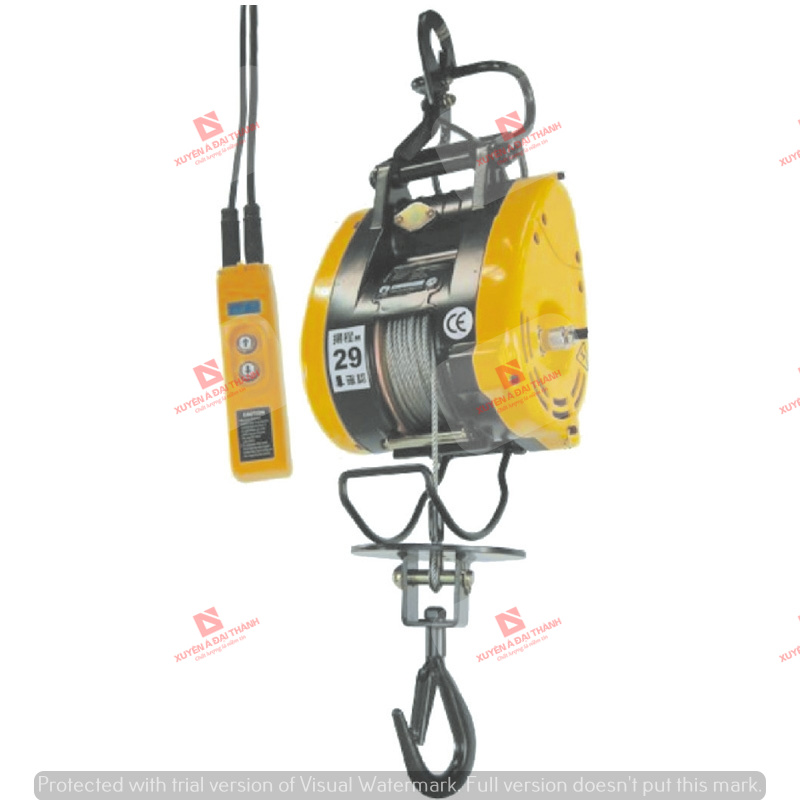 Tời treo mini 300kg Đài Loan KIO Winch SK-300