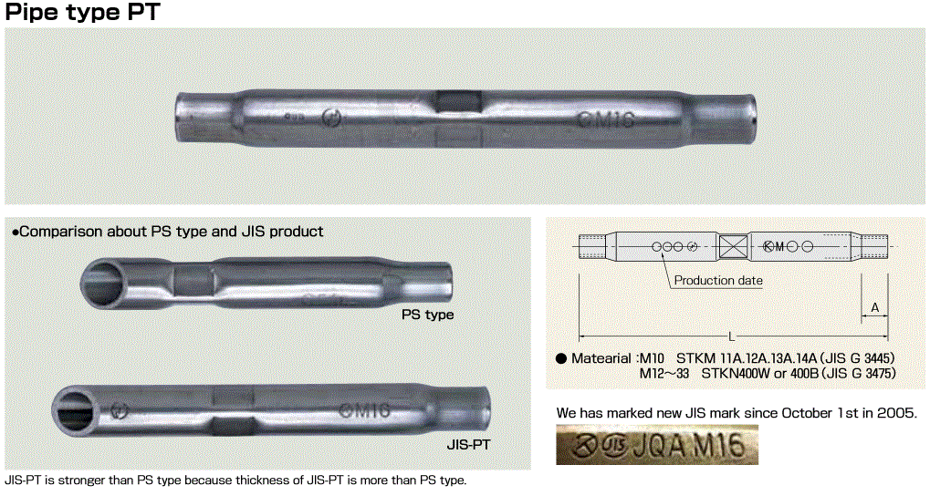 Tăng đơ loại PT&ST - (1.5-17.6 tấn) - Kondotec/Nhật Bản