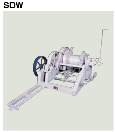 Tời điện Kondotec Nhật Bản dùng trên tàu