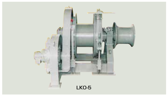 Tời điện Kondotec Nhật Bản loại thủy lực, động cơ (LKO/SBW).