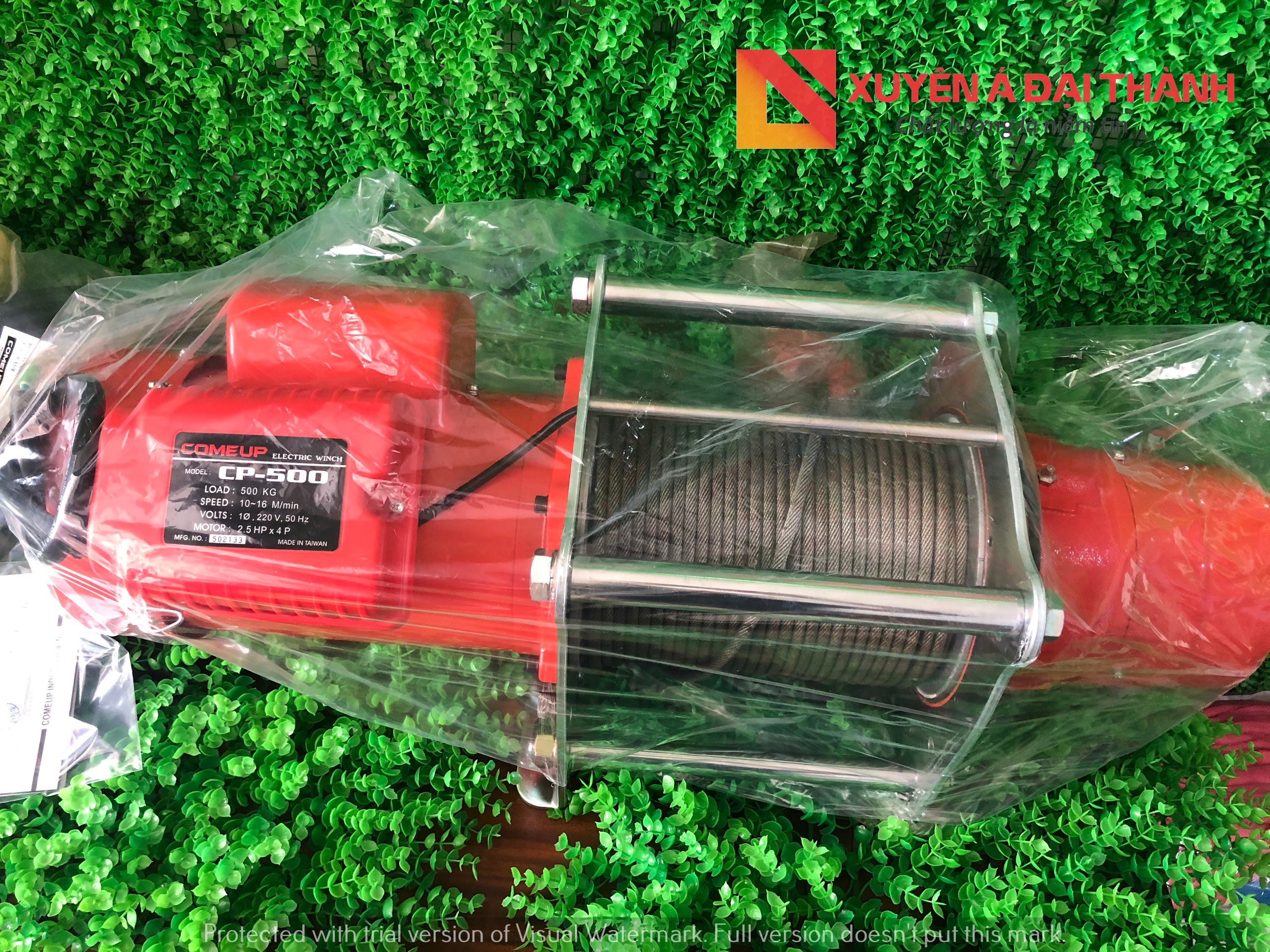 Tời Điện 500KG Đài Loan CP-500 & CP-500T COMEUP