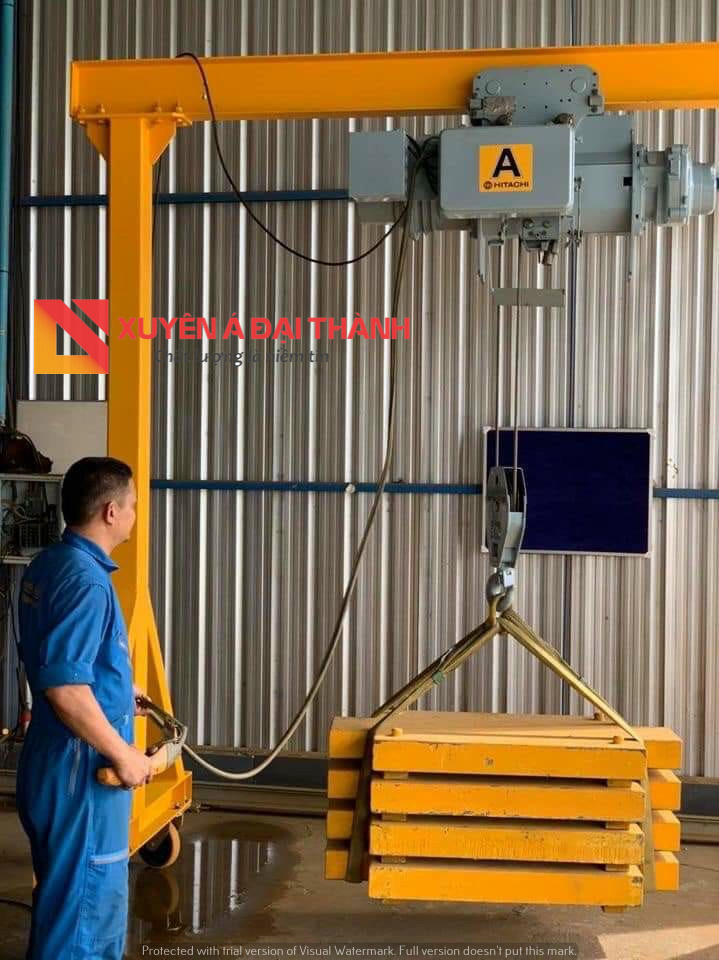 Palang Cáp Điện Hitachi Dầm Đơn 7.5 Tấn Nhật Bản- Loại Tiêu Chuẩn - 7.5M-T55