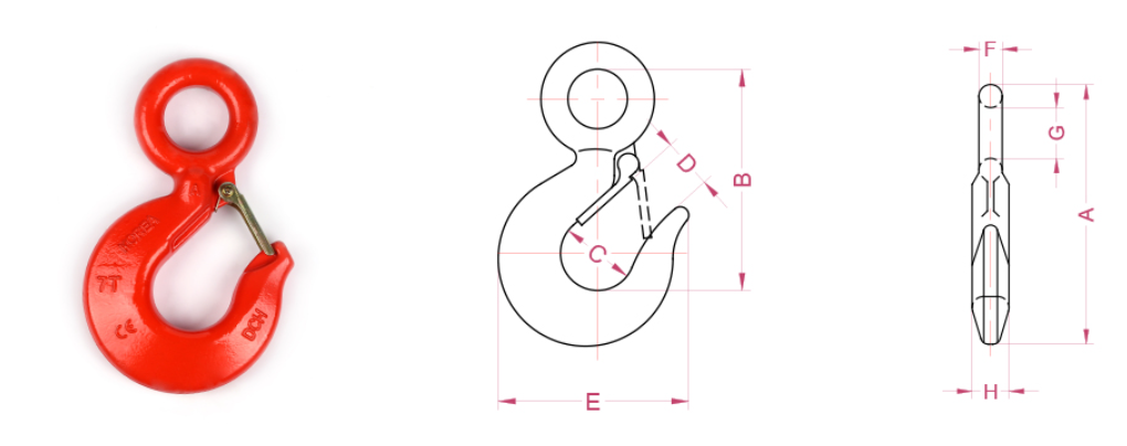 bvkt m&oacute;c cẩu mắt tr&ograve;n th&eacute;p alloy