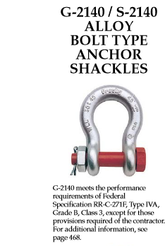 Ma-Ní G-2140,S-2140- Crosby USA- Loại Omega Ma-Ní G-2140,S-2140- Crosby USA- Loại Omega