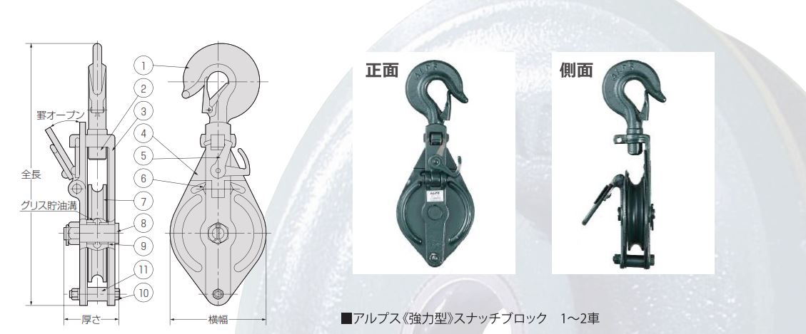 R&ograve;ng Rọc 1 Tấn đến 5 tấn Nhật Bản 2