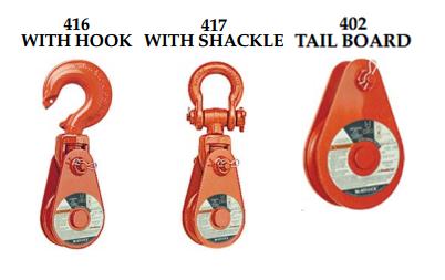 Ròng rọc (12 tấn)- Crosby-USA-Model 416-417-402 Ròng rọc (12 tấn)- Crosby-USA-Model 416-417-402